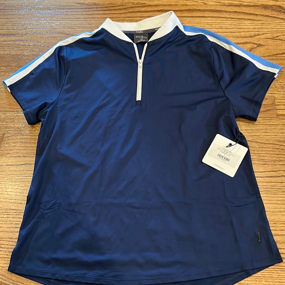 Belyn Key Venus Short Sleeve Top NWT